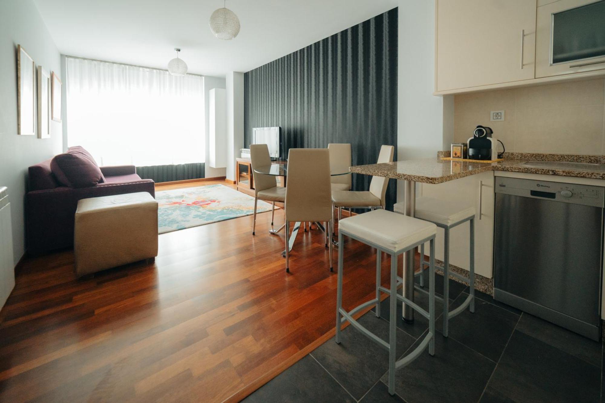 Moderno Apartamento En El Camino De Fisterra Negreira Bagian luar foto